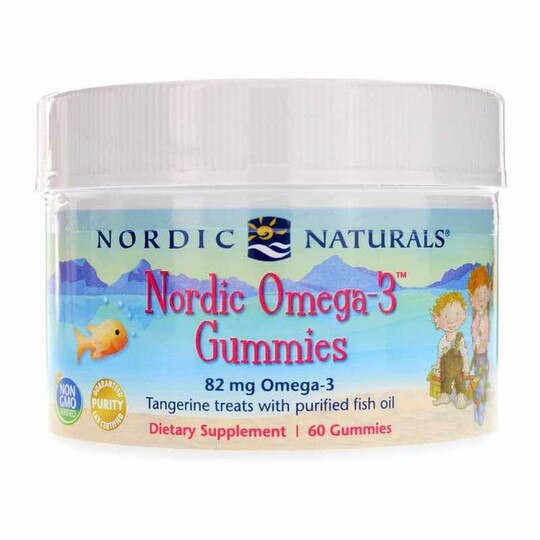 Nordic Omega-3 Gummies Tangerine, NRN